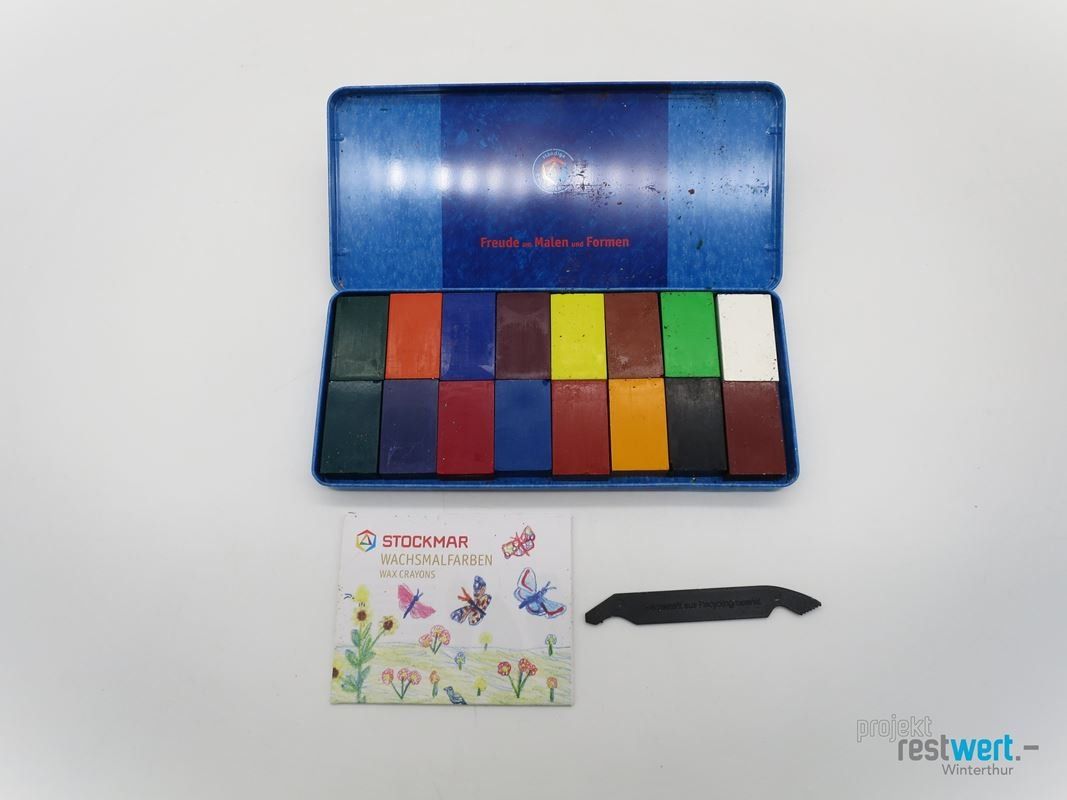 Colori: STOCKMAR Wachsmalblock – Nuovo (secondo la descrizione) da Winterthur venduto da Restwert_Winterthur