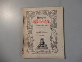 Appenzeller Kalender von 1933 - guter Zustand! Selten