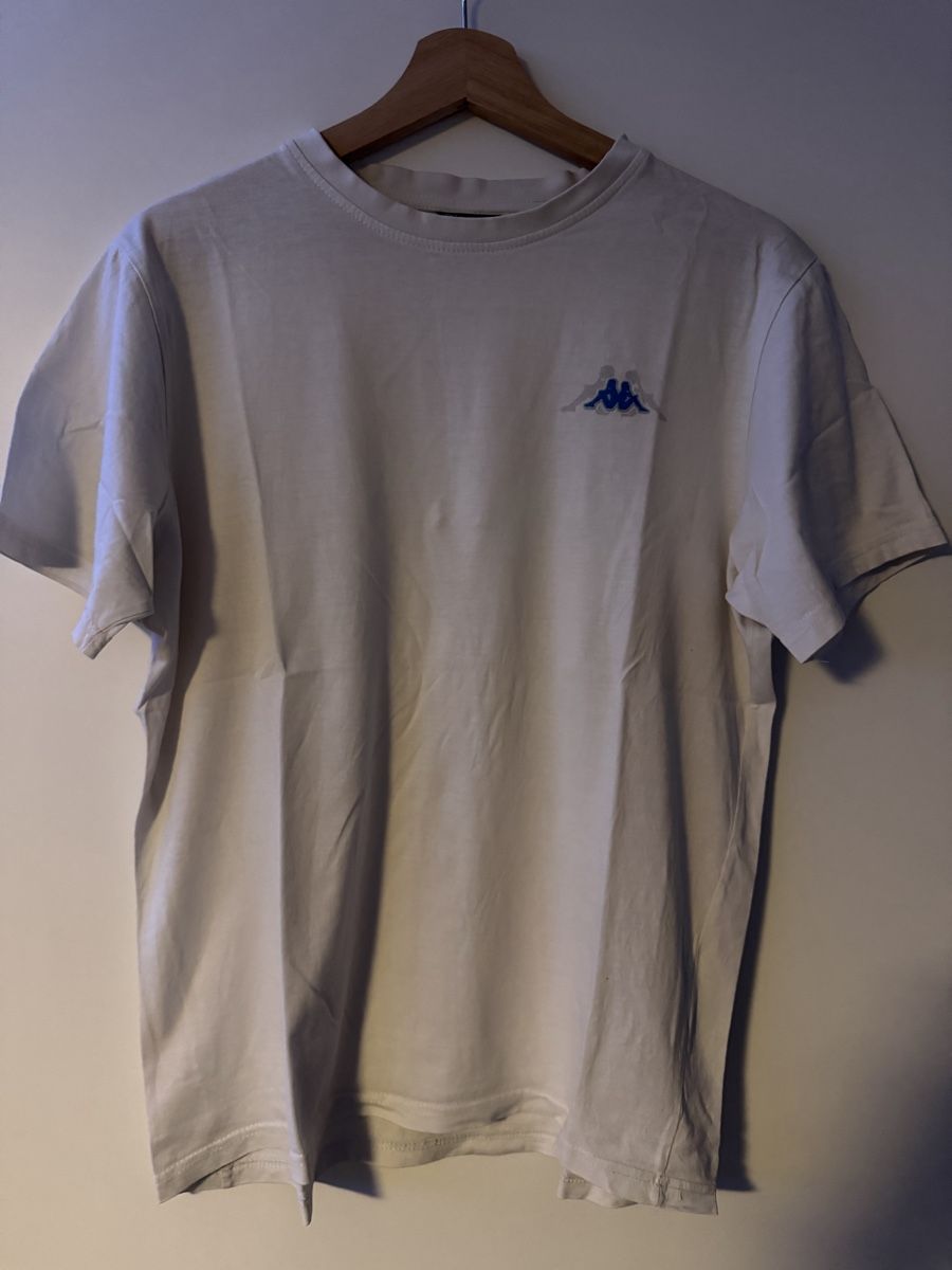 Kappa T-shirt: T-shirt Kappa blanc, taille M – Usato da Boudry venduto da LuigiLoot 1