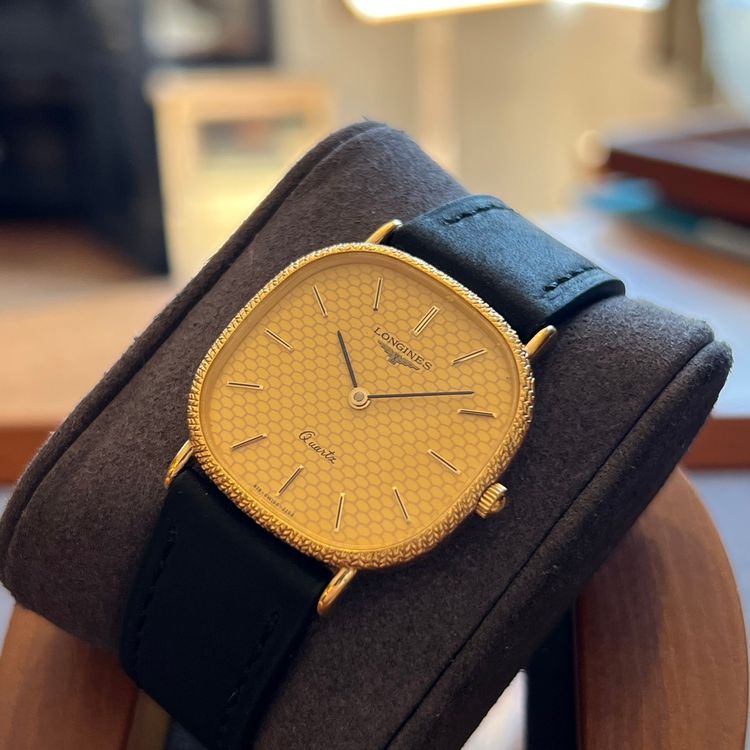 Longines Orologi: Longines Square Gold Plated Quartz 978 3253 – Usato da Carouge GE venduto da Watchaser 7