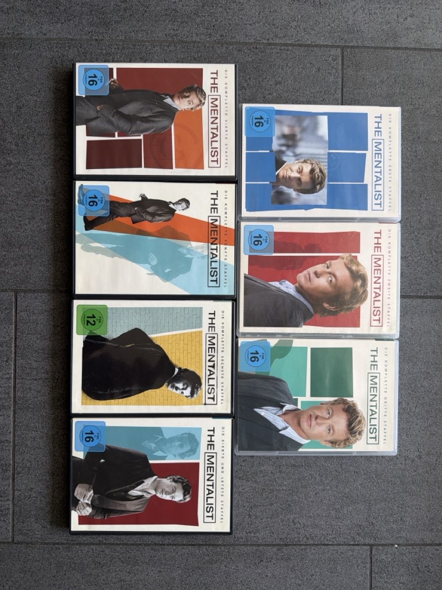 Alle DVDs: The Mentalist Komplette Serie DVD – Gebraucht aus Hagendorn von masterchieff