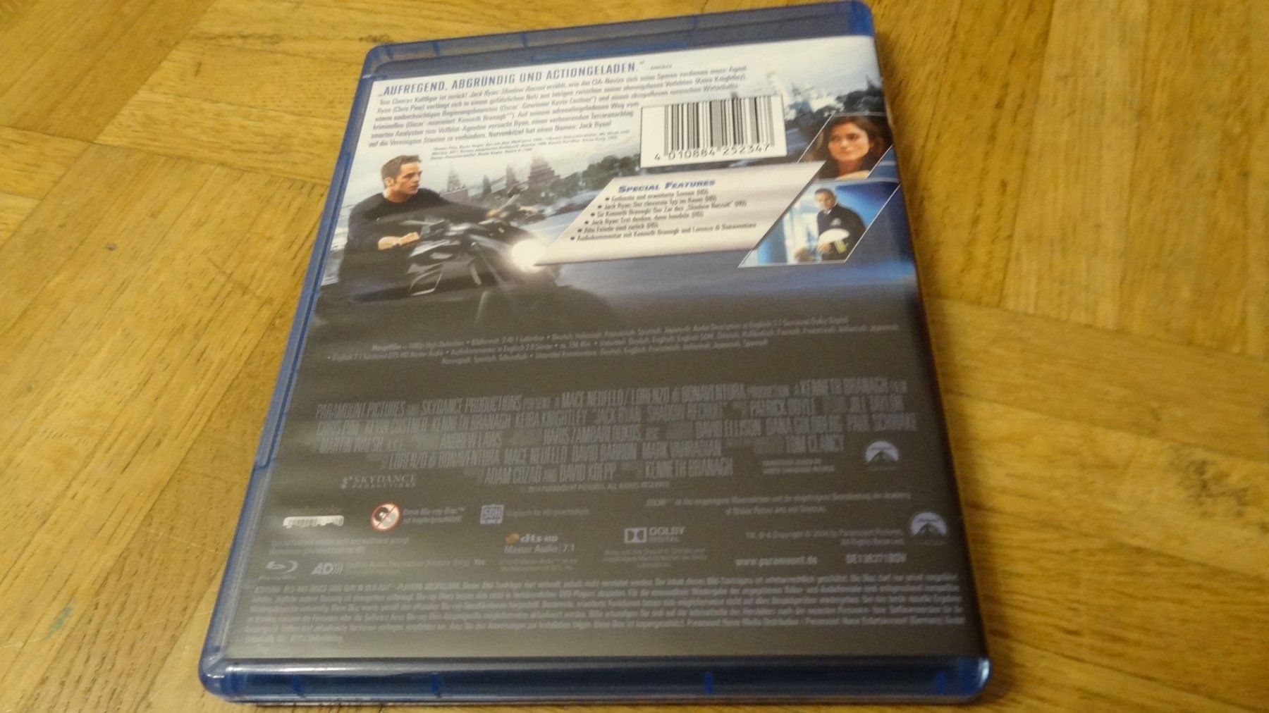 Tutti i DVDs: Jack Ryan - Shadow Recruit BLU-RAY – Usato da Olten venduto da Disc-Verkauf 2
