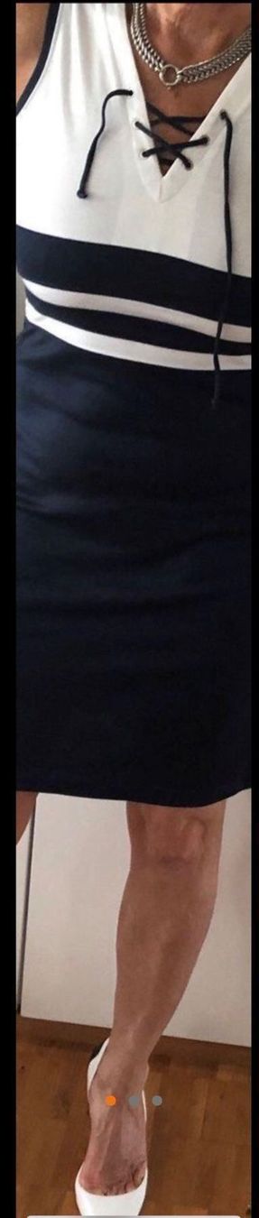 Kleider: KLEID Sommerkleid Blau-Weiss – Neu (gemäss Beschreibung) aus Adliswil von Majeska