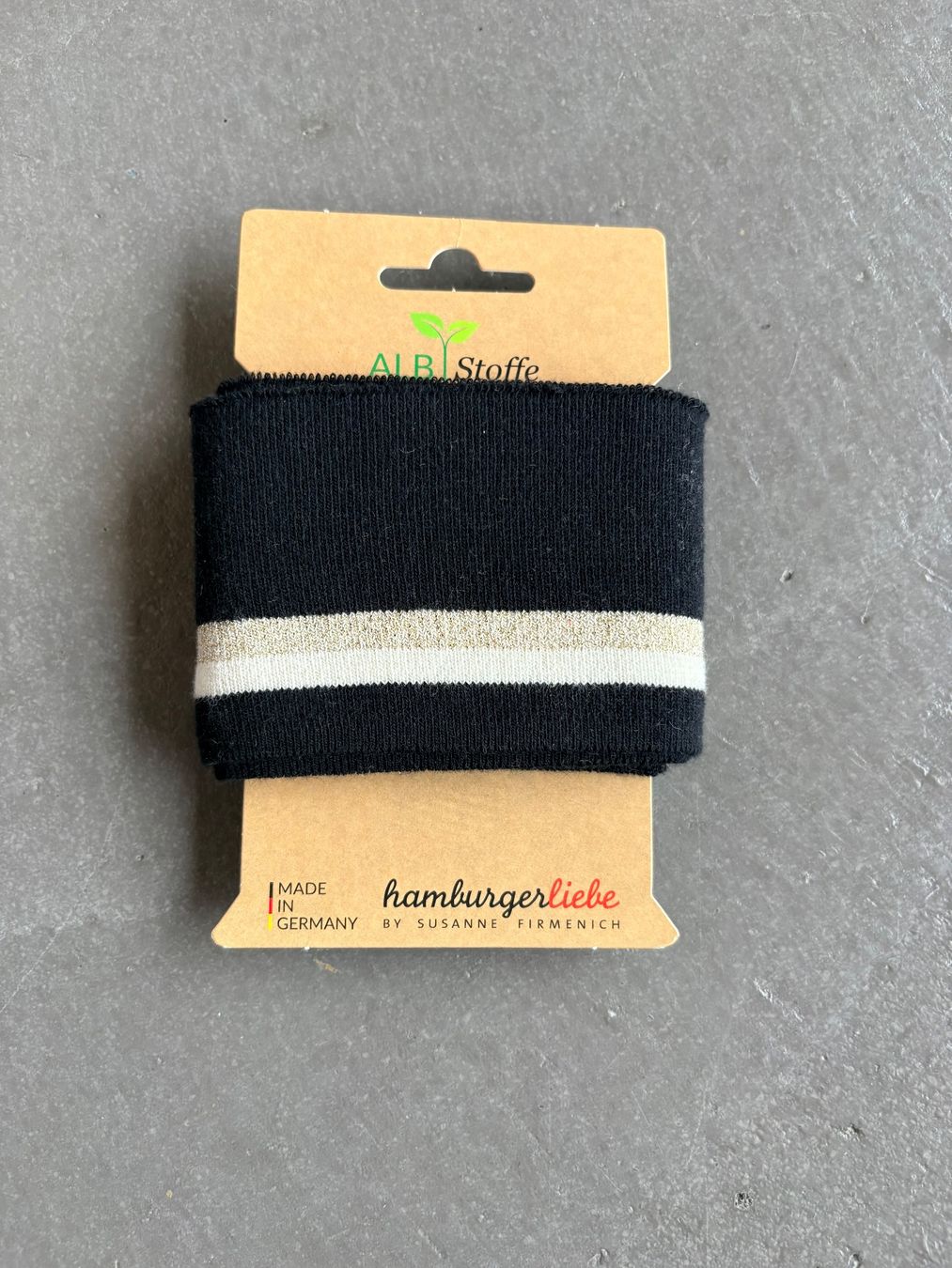 Stoffe: Alb Stoffe Bündchen Orginal 3 Stk – Neu und originalverpackt aus Malans GR von stoffmass 1