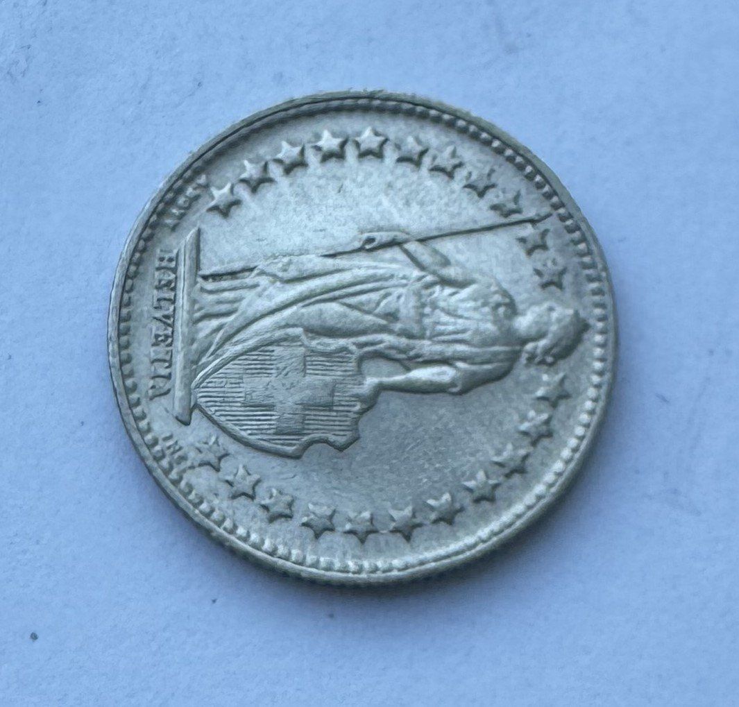 Tutti le monete: 1903 50 Rappen vz+ – Usato da Kirchberg SG venduto da Helveticus00 2
