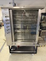 Poulet Grill mit strom 