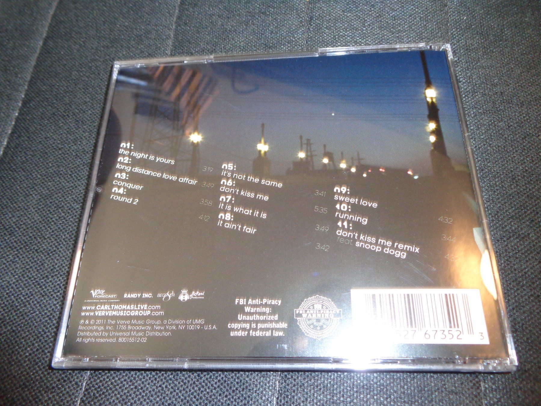 CDs: Carl Thomas - Conquer CD – Gebraucht aus Olten von Disc-Ausverkauf 1