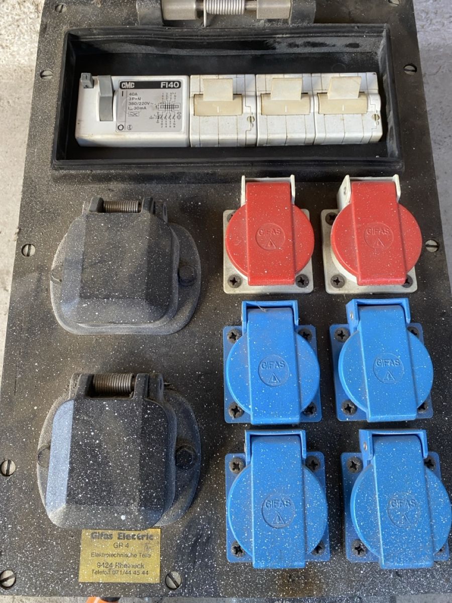 Elektrotechnik: Baustromverteiler – Gebraucht aus Untersiggenthal von Forel2000 2