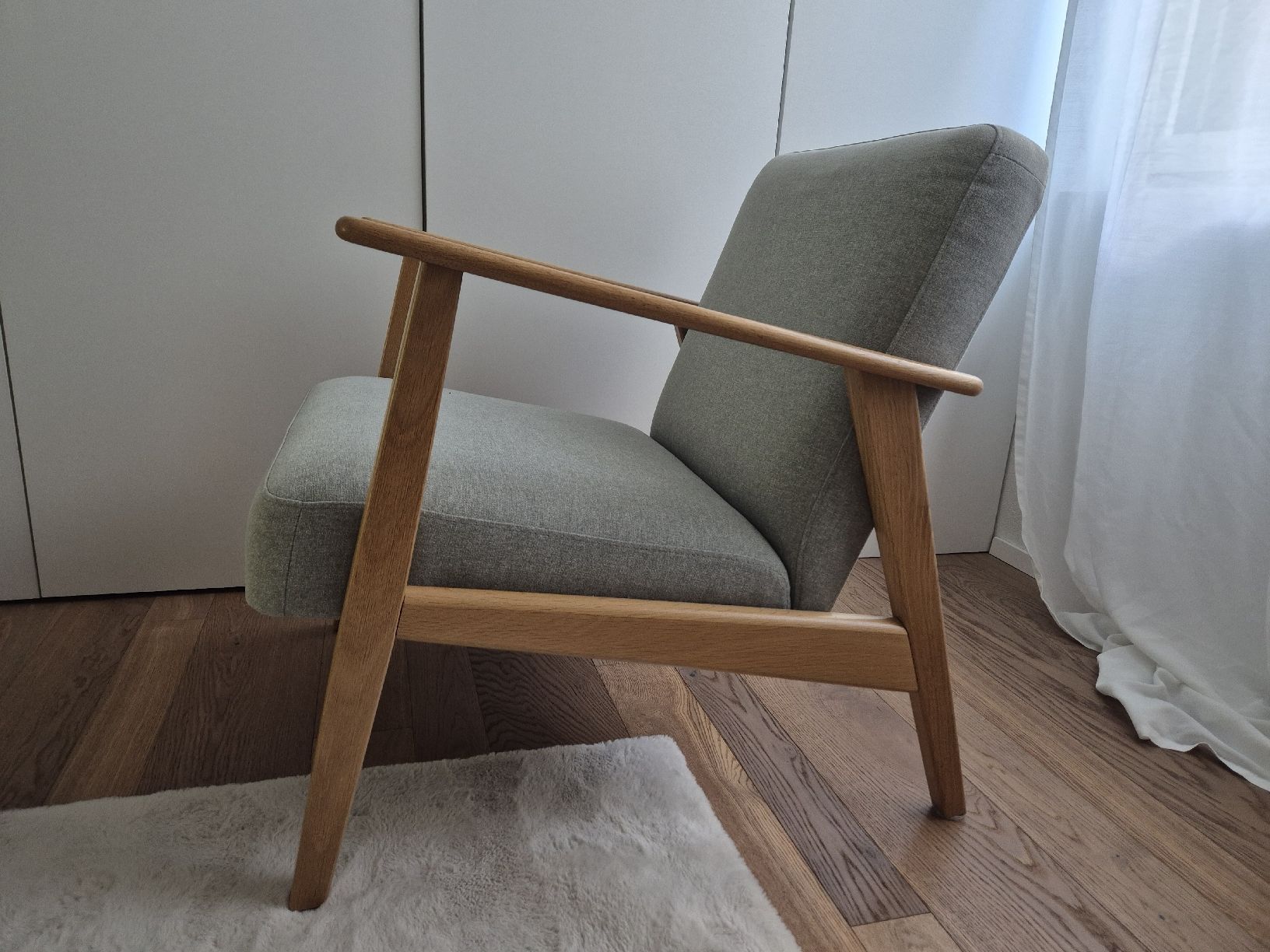 Ikea Poltrone: EKENÄSET Sessel, Eiche/Gunnared hellgrün – Usato da Brittnau venduto da troxxxi 4