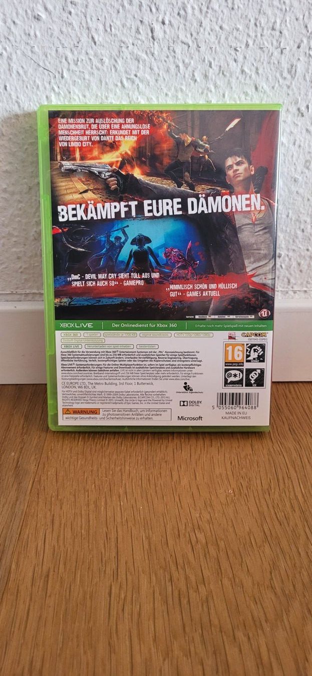 Microsoft Giochi: Xbox 360 - DMC Devil May Cry – Usato da Münsingen venduto da DigitaleSpielecke 1