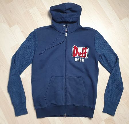 Simpsons Duff Beer Hoodie Gr. L