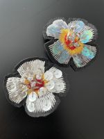 Blumen Applikationen, 2 Stück, ideal zum Aufpeppen 🌸🧵
