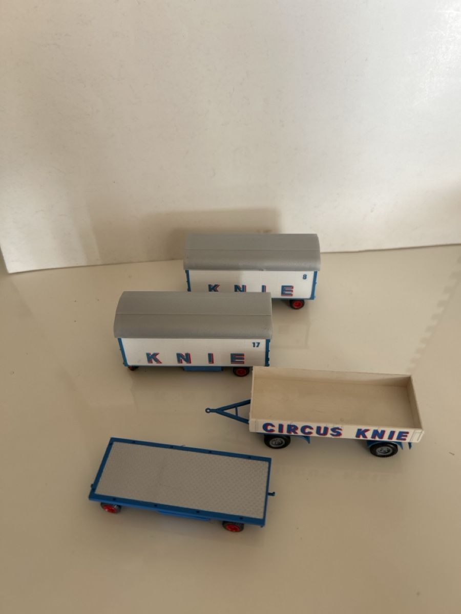 Kit di modellismo & Modellini statici: Knie model réduit remorques 1:87/HO – Usato da Veytaux venduto da ccristina
