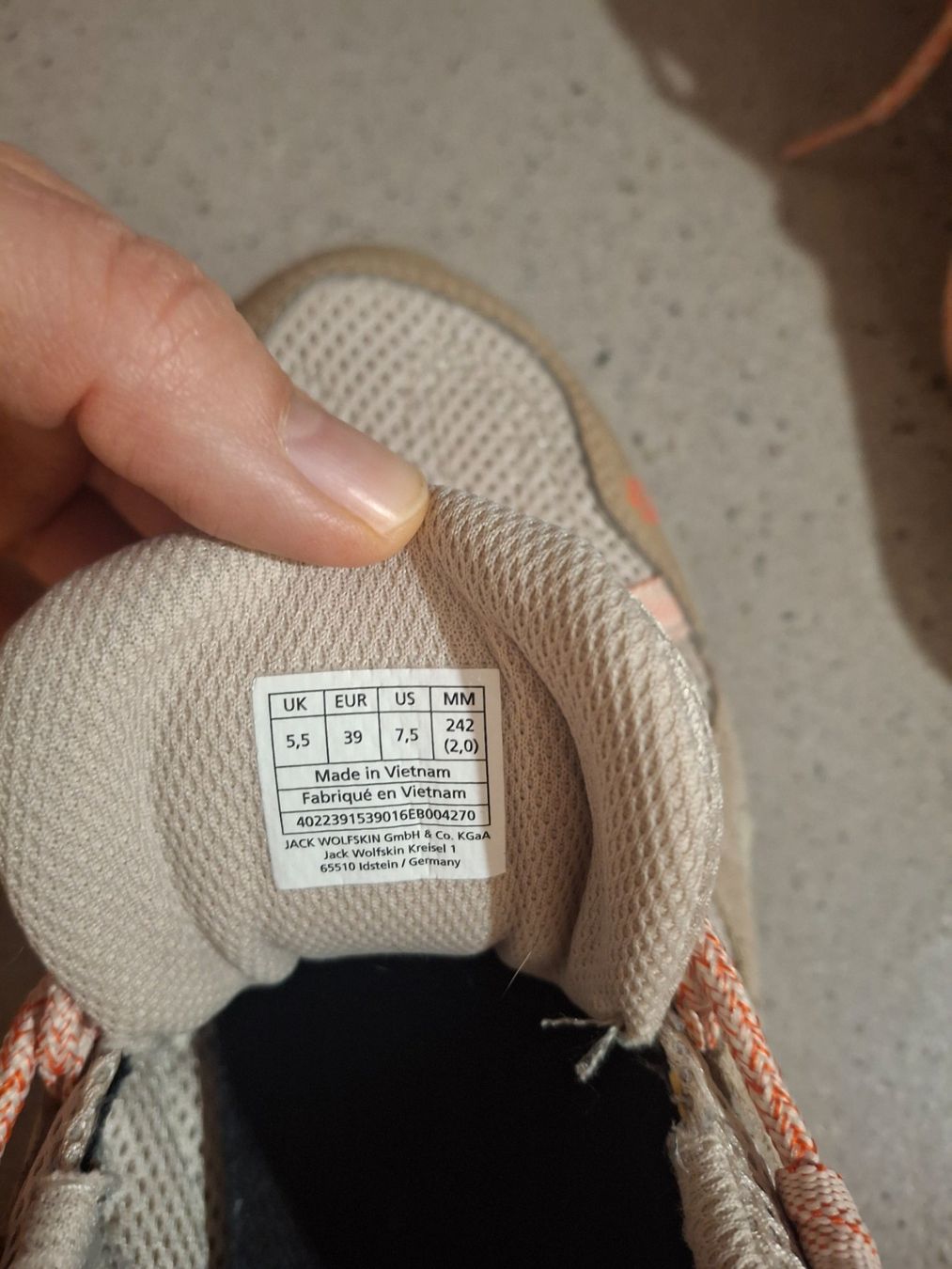 Jack Wolfskin Scarpe da donna: Jack Wolfskin Damen Wanderschuhe Grösse 39 – Usato da Kollbrunn venduto da redvolki 2