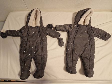 Winteroveralls für Zwillinge