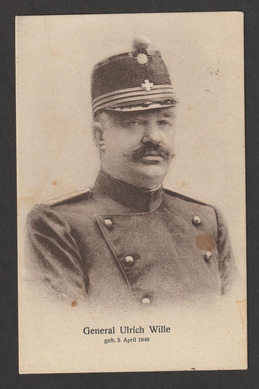 Cartoline postali: WK1 Truppenführer Nr. 16 – Usato da Siebnen venduto da Fstaehli