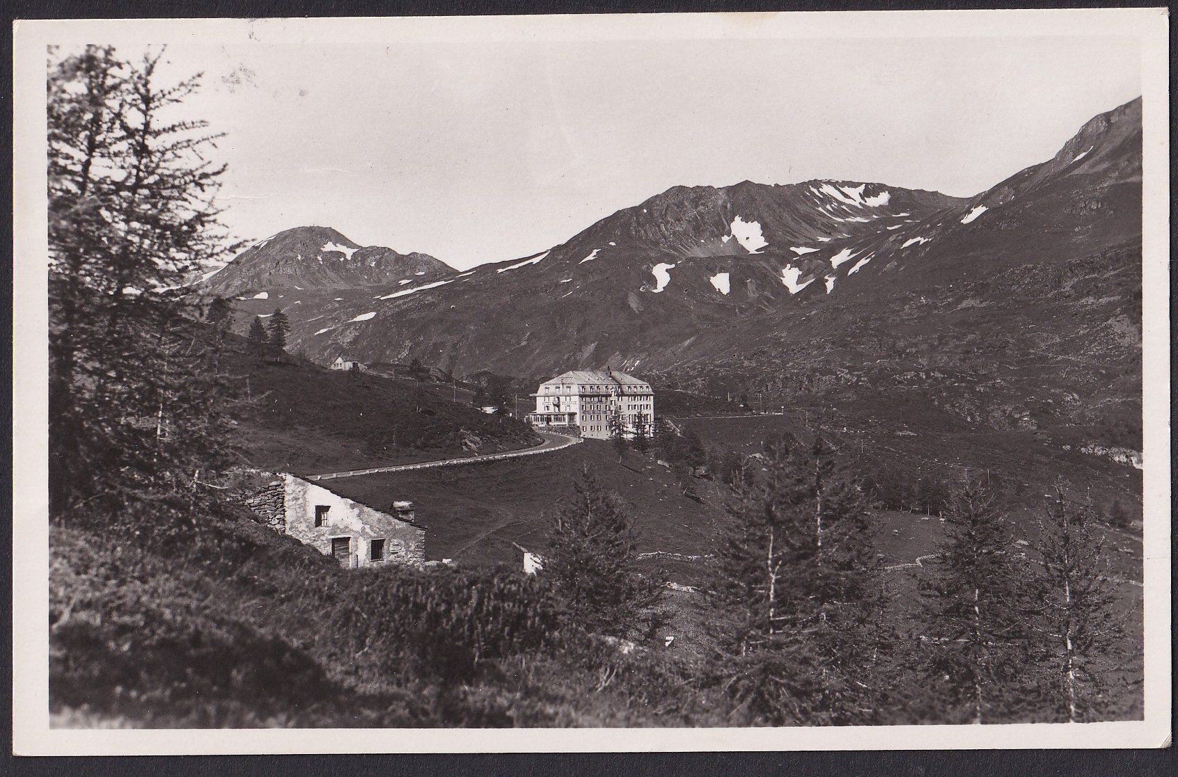 Cartoline postali: Simplon Passhöhe Straffelgrat - Magenhorn – Usato da Olten venduto da clotaldi