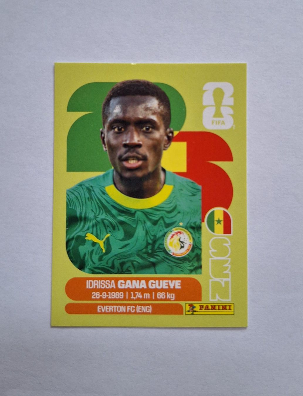 Panini Sammelbilder & Trading cards: Idrissa Gana Gueye SEN 9 – Neu (gemäss Beschreibung) aus Romanens von Crocette