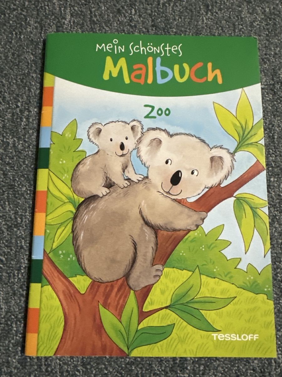 Libri: Papa Moll/ Malbuch Zoo – Usato da Baltschieder venduto da YmroBe 4