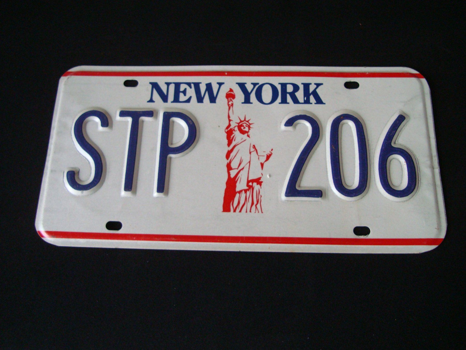 Schilder: NEW YORK STP 206 – Gebraucht aus Scherz von 5246