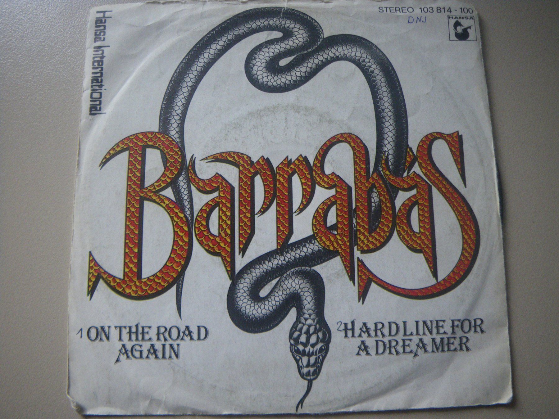 Schallplatten: Vinyl Single Barrabas - On The Road Again – Gebraucht aus Langenthal von Modo39