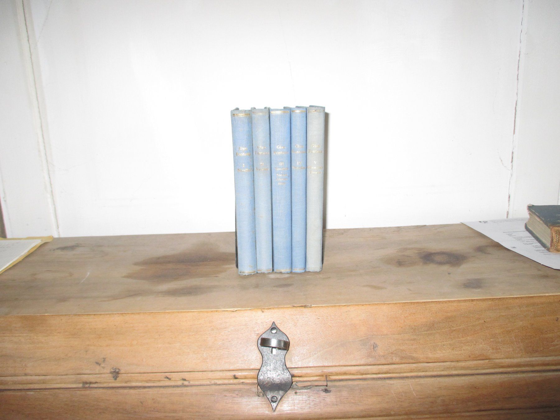 Bücher: Gian Fontana  5 Bände, 1940 – Gebraucht aus Flims - Dorf von Stagediver