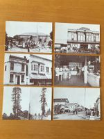 6x Postkarten Historical Palo Alto California