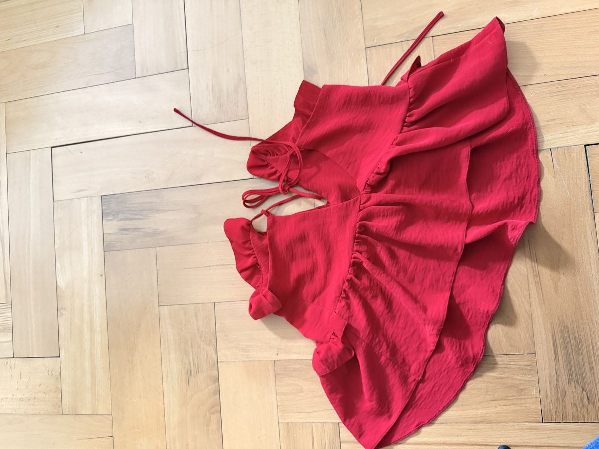 Asos Top: Schönes Sommertop in rot – Usato da Zürich venduto da fat_b7yf 1