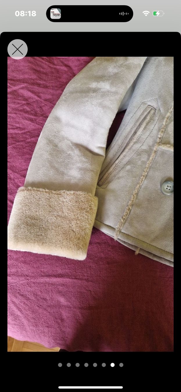 Gant Cappotti: Echtes Lammfell Mantel / Jacke Grösse S von Gant – Usato da olten venduto da momo2417 5
