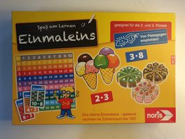 Einmaleins Brett Lernspiel 2-3  oder 3-8 Jahre