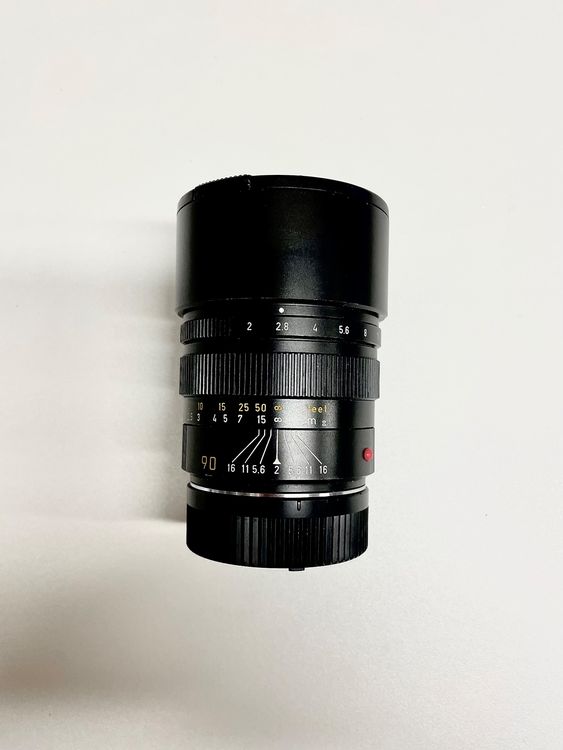 OBJECTIF MANUEL LEICA Summicron M Canada 90mm f2 Avec Convertisseur M