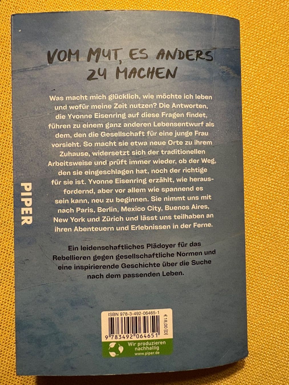 Libri: Yvonne Eisenring - Life Rebel – Usato da Oberweningen venduto da Gerini 1
