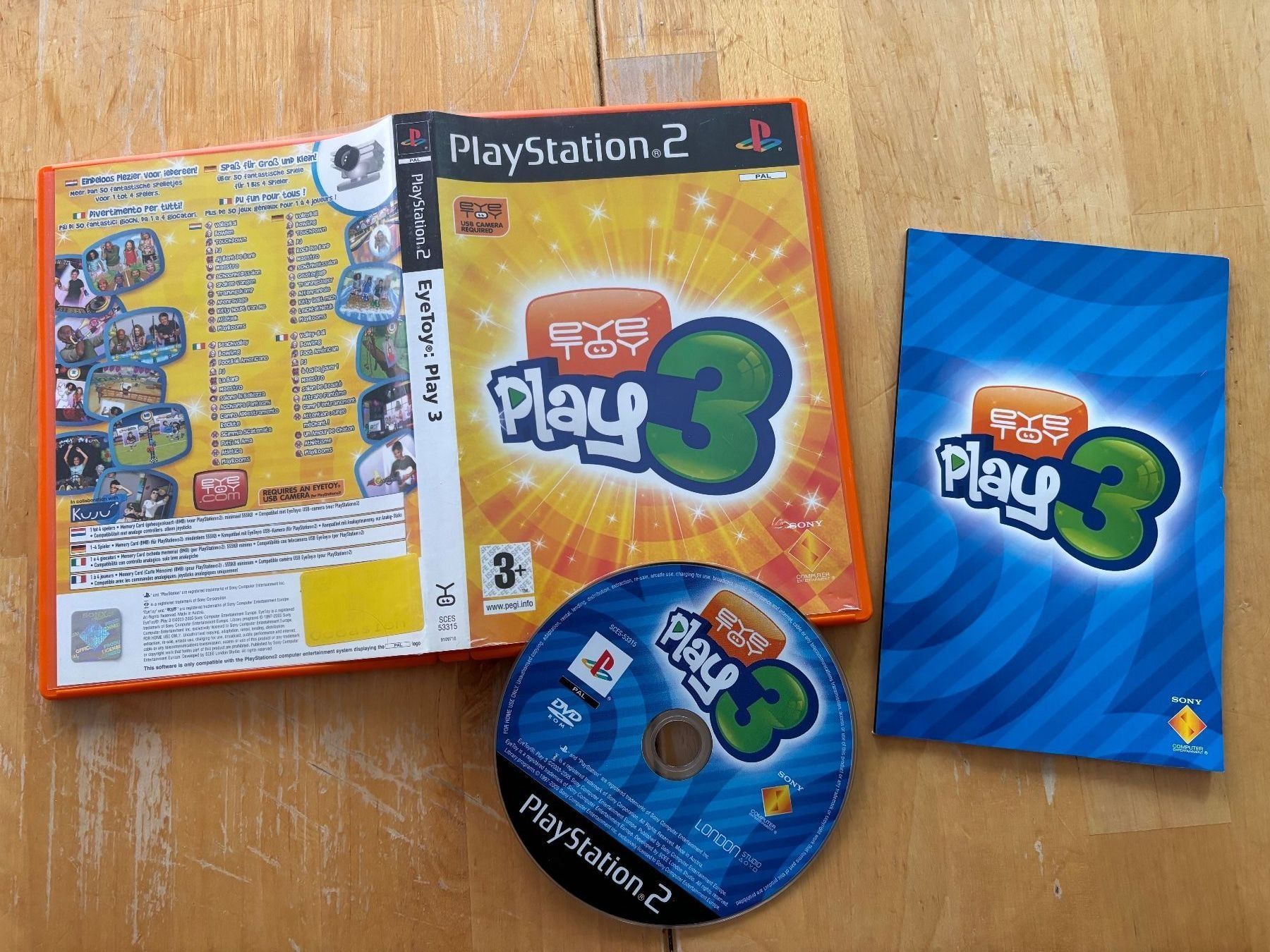 Giochi: Eye Toy Play 3 (CIB) – Usato da Frenkendorf venduto da Fionchen