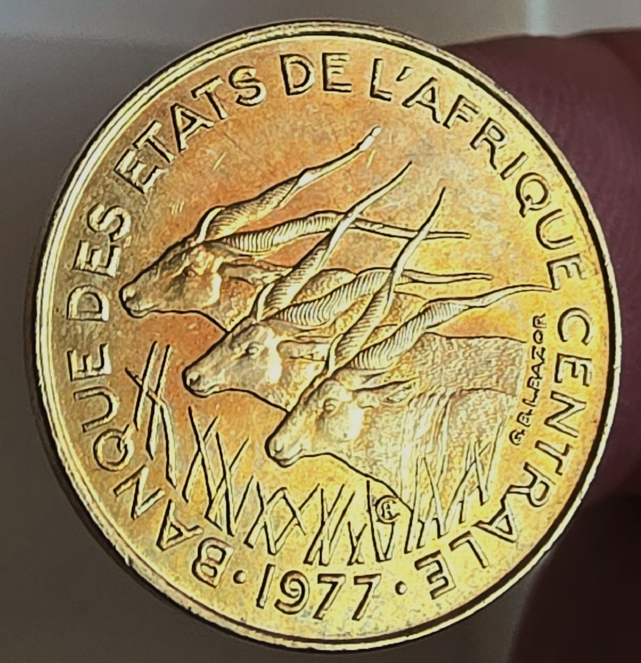 Tutti le monete: CENTRAL AFRICA 5 FRANCS 1977 – Nuovo (secondo la descrizione) da winterthur venduto da CoinPassion