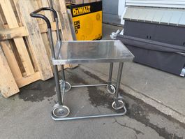 mobiler Chromstahlwagen B:40, T:60, H:60cm