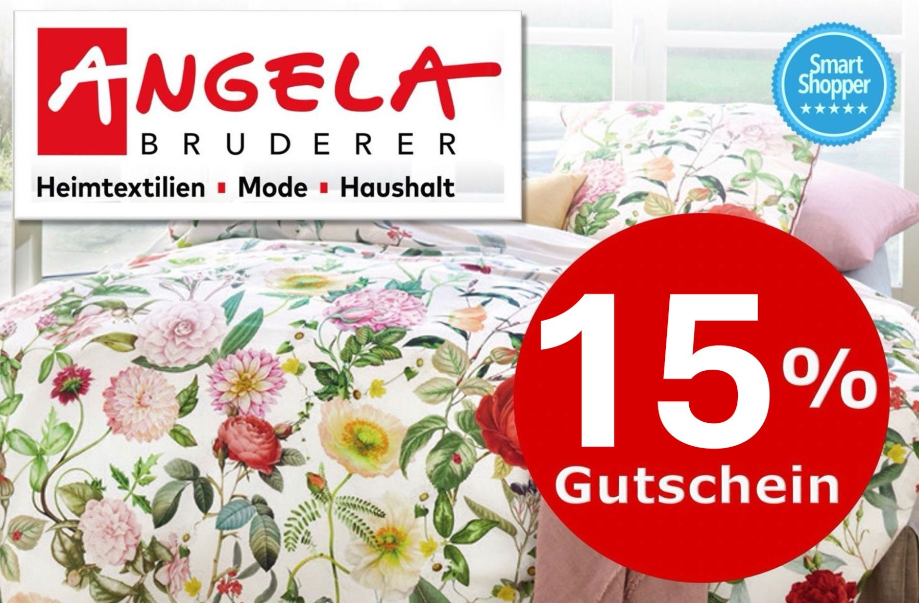 Gutscheine: 15% Rabatt ANGELA BRUDERER Gutschein – Neu und originalverpackt aus Chur von smart.shopper