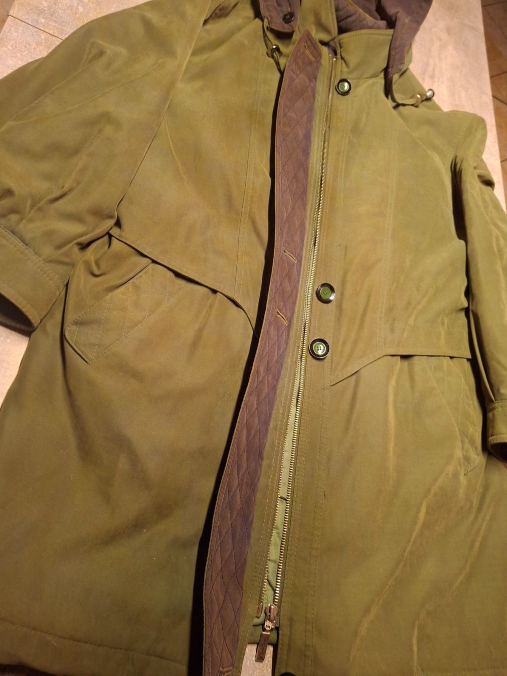 Jacken: Longue veste capuchon taille 38 marque Highlands – Gebraucht aus Villiers von san_jn5w 2