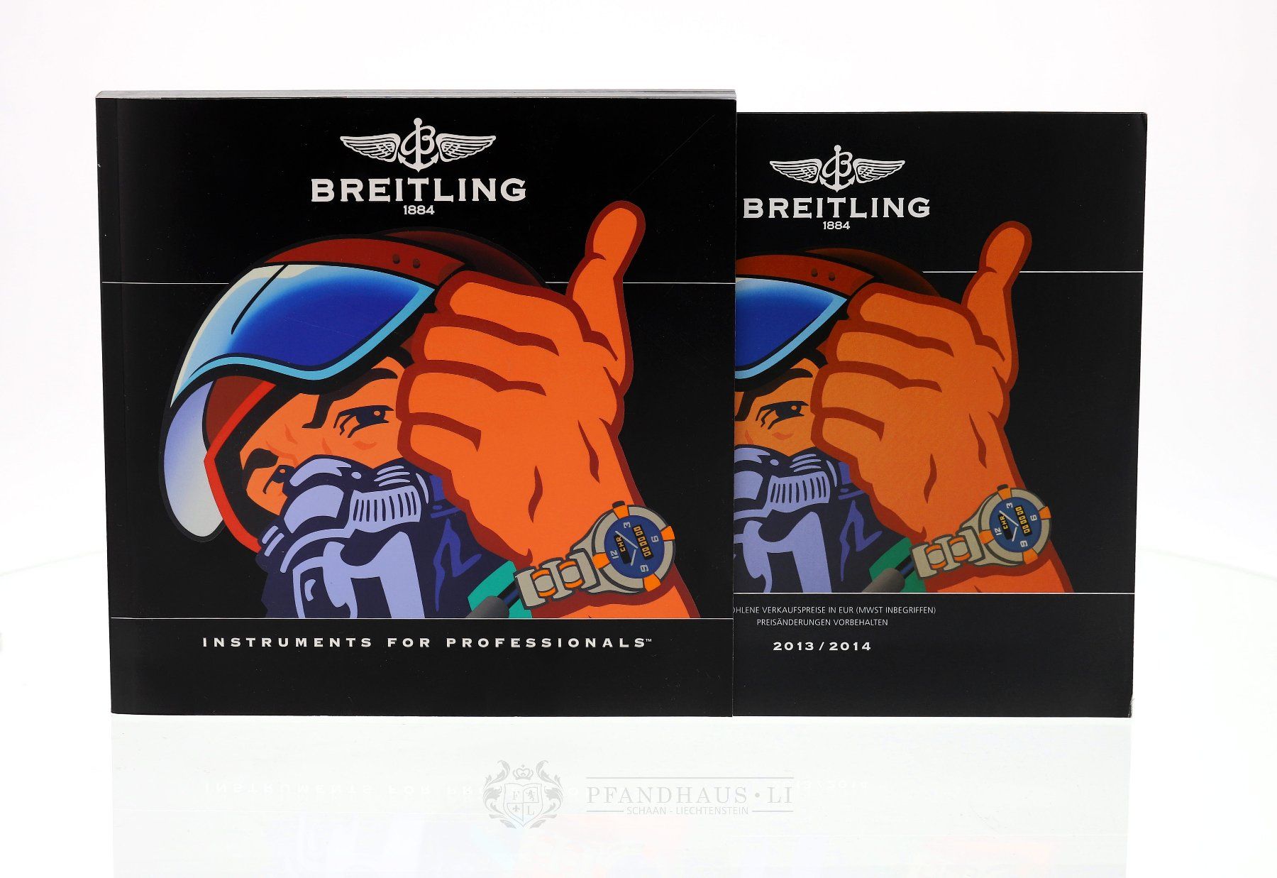 Breitling Documents: KONVOLUT BREITLING PROSPEKTE MIT PREISLISTEN 2012 2013 2014 – D'occasion à Schaan par Pfandhaus-LI 2