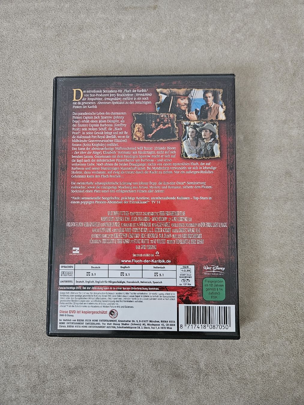Alle DVDs: Fluch der Karibik DVD – Gebraucht aus Goldau von lau_y5cx 1