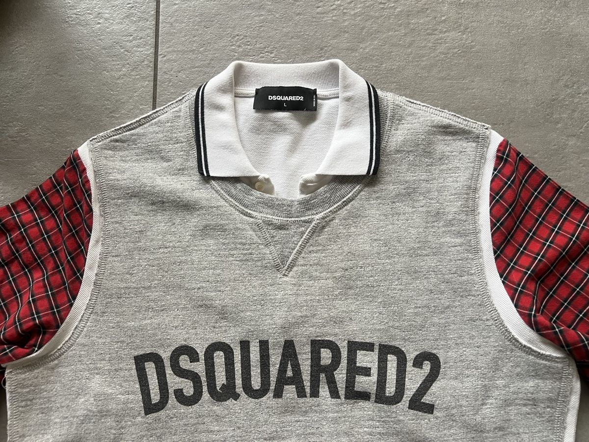 Leibchen & Hosen: Dsquared2 felpa Patchwork uomo L – Gebraucht aus Mendrisio von fly_9wzx 2