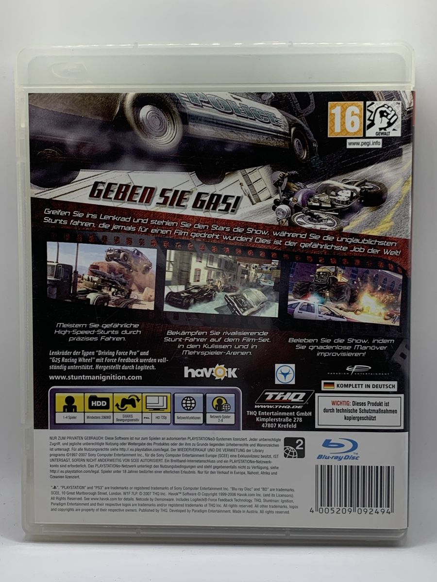 Sony Giochi: Stuntman Ignition - PS3 – Usato da Ostermundigen venduto da RG-Collector 1