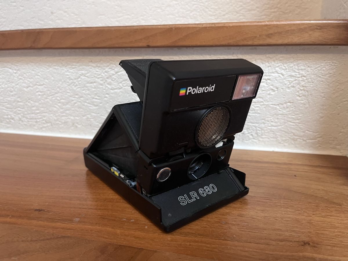 Polaroid Fotocamera: FUNKTIONIERT Polaroid slr 680 – Usato da Rapperswil BE venduto da blackwaterswiss