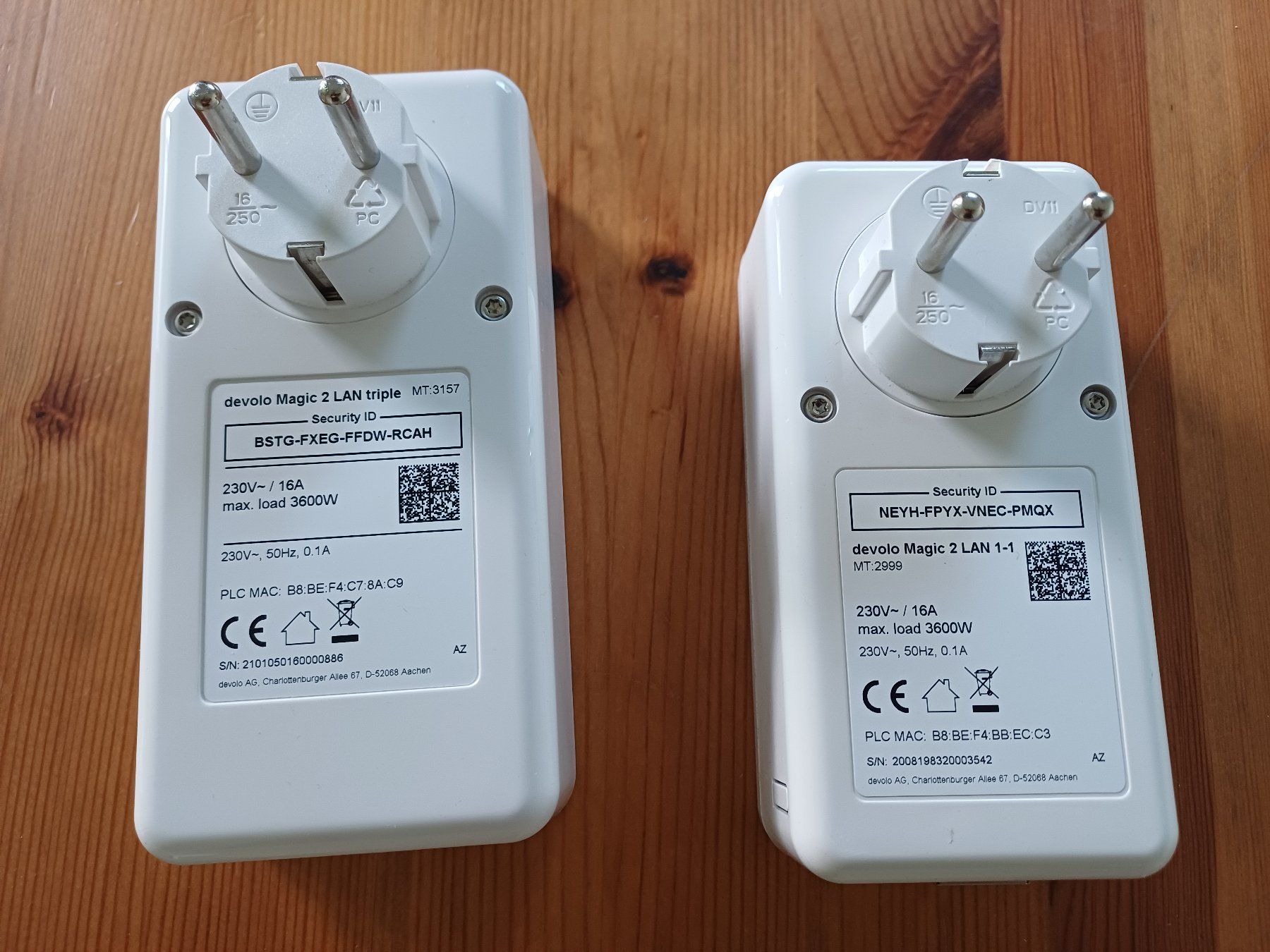 Devolo Unità & Adattatore: Devolo Magic 2 LAN triple + LAN Adapter Powerline Set – Usato da Rebstein venduto da basiert