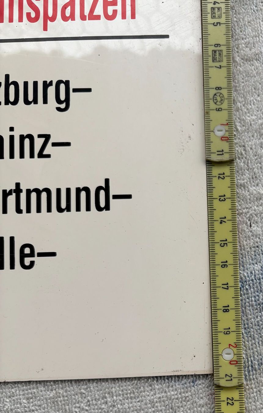 Insegne: DEUTSCH BAHN IC 526 REGENSBURGER DOMSPATZEN – Usato da Ostermundigen venduto da Wyatt-Earp 3