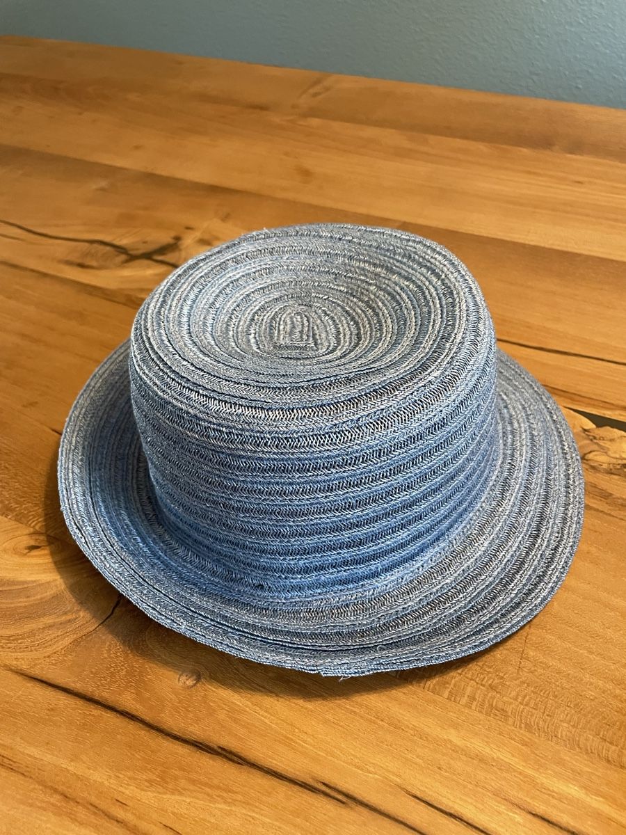 Copricapi, berretti & cappellini: Mayser Sommerhut  Hellblau Gr. 56-58 – Usato da Zürich venduto da MW176 2