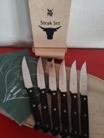 WMF Messer Steak/Pizza Set 6-teilig in d. Holzbox ohne Deko