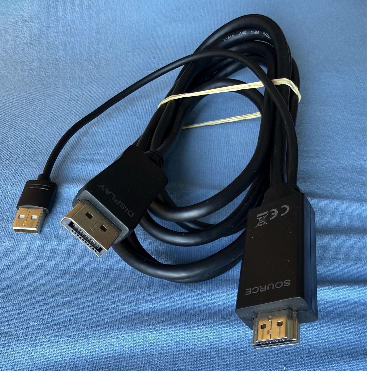 Konverter: InLine HDMI to DisplayPort Converter Cable 2 m, 4K – Gebraucht aus Zürich von DmKa 1
