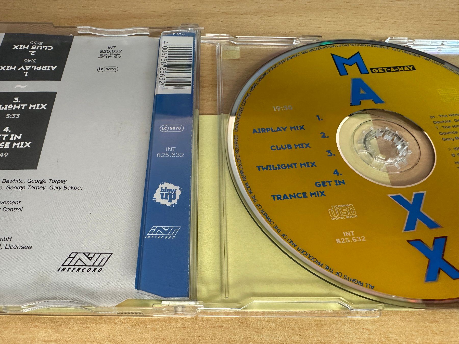 CD: Maxx – Get-A-Way - Single CD – Usato da Rikon im Tösstal venduto da Alpenmutz 1