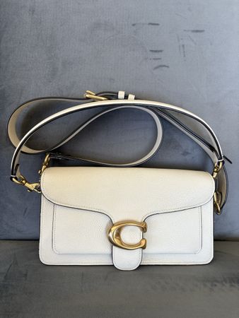 Coach Tabby 26 Ivory Leather, like new