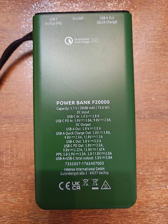 Batterie: 2x 20.000 Power Bank – Nuovo (secondo la descrizione) da Liestal venduto da chaos666 1